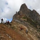 Au sommet du Col du Rateau