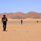 Karim Mosta à l'arrivée de l'étape