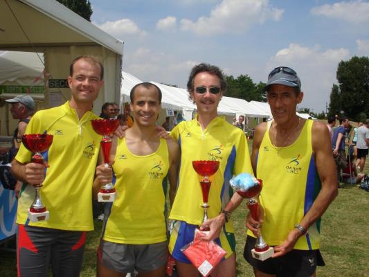 Marathon Relais 2009 - Podium entreprises